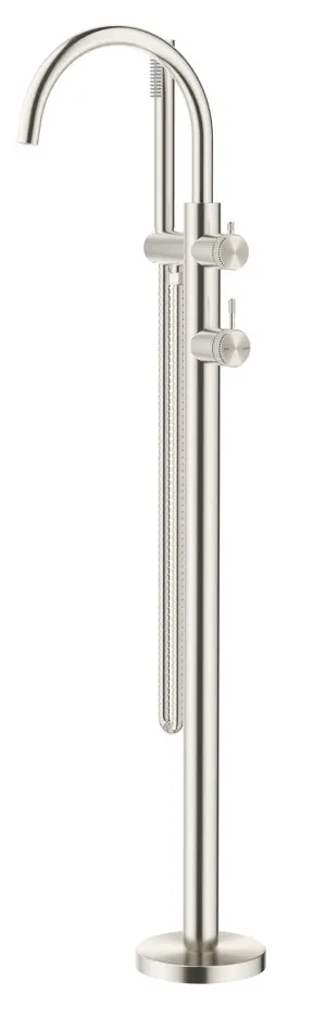 Mica Fluted Freestanding Bath Mixer with Hand Shower - TRIM KIT ONLY by Bella Vista, a Bathroom Taps & Mixers for sale on Style Sourcebook