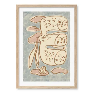 Ethereal Dream Figures Wall Art Print by Tina Loeffler by Profile Australia, a Prints for sale on Style Sourcebook