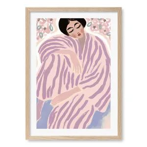 Serene Sleeping Woman Wall Art Print by Treechild by Profile Australia, a Prints for sale on Style Sourcebook