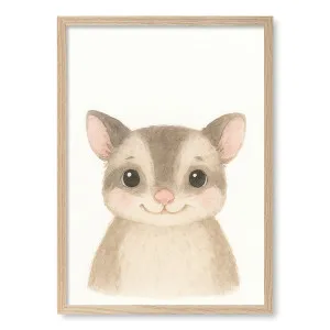 Animal Friends Sugar Glider Childrens Wall Art Print by Profile Australia, a Prints for sale on Style Sourcebook