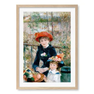 Two Sisters (On the Terrace) - Pierre-Auguste Renoir Art Print by Profile Australia, a Prints for sale on Style Sourcebook