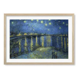 Starry Night Over the Rhone - Vincent van Gogh Art Print by Profile Australia, a Prints for sale on Style Sourcebook