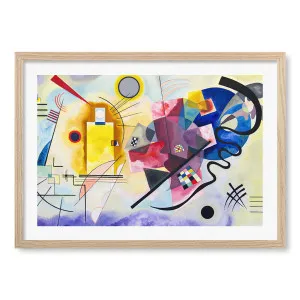Yellow-Red-Blue - Wassily Kandinsky Art Print by Profile Australia, a Prints for sale on Style Sourcebook