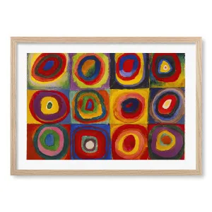 Squares with Concentric Circles - Wassily Kandinsky Art Print by Profile Australia, a Prints for sale on Style Sourcebook