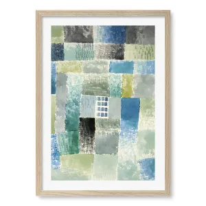 First House in a Settlement - Paul Klee Art Print by Profile Australia, a Prints for sale on Style Sourcebook