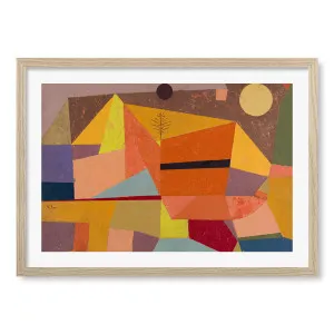 Joyful Mountain Landscape - Paul Klee Art Print by Profile Australia, a Prints for sale on Style Sourcebook
