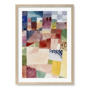 Motif from Hammamet - Paul Klee Art Print by Profile Australia, a Prints for sale on Style Sourcebook