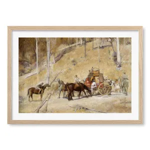 Bailed Up - Tom Roberts Art Print by Profile Australia, a Prints for sale on Style Sourcebook