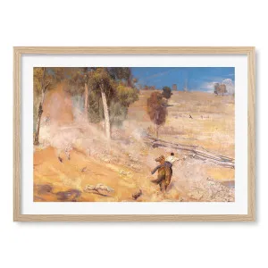 A Break Away - Tom Roberts Art Print by Profile Australia, a Prints for sale on Style Sourcebook