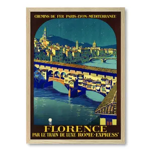 Florence Italy Vintage Travel Poster Print by Profile Australia, a Prints for sale on Style Sourcebook