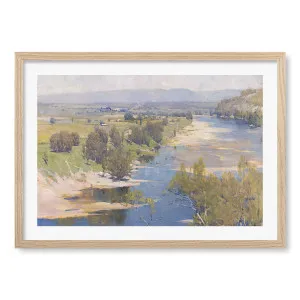 The Purple Noons Transparent Might - Arthur Streeton Art Print by Profile Australia, a Prints for sale on Style Sourcebook