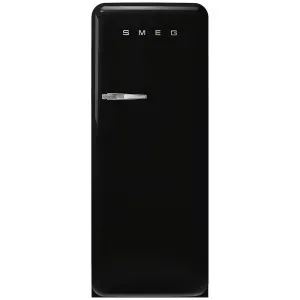 Smeg 50's Style 270L Retro Refrigerator Right Hand Hinge Black FAB28RBL6AU by Smeg, a Refrigerators, Freezers for sale on Style Sourcebook