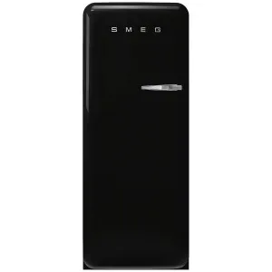 Smeg FAB 50's Style 270L Retro Refrigerator Black Right Hinge FAB28RBL6AU FAB28LBL6AU by Smeg, a Refrigerators, Freezers for sale on Style Sourcebook