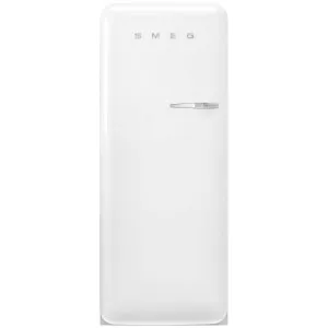 Smeg FAB 50's Style 270L Retro Refrigerator White Left Hinge FAB28LWH6AU by Smeg, a Refrigerators, Freezers for sale on Style Sourcebook