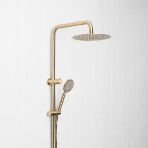 Combination Shower + Round Sprayer Brushed Brass by Yabby by Yabby, a Shower Heads & Mixers for sale on Style Sourcebook