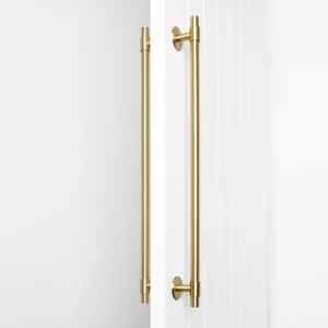 Front Door Double Side Pull in Brushed Brass by Yabby, Home Decor by Yabby, a Door Hardware for sale on Style Sourcebook