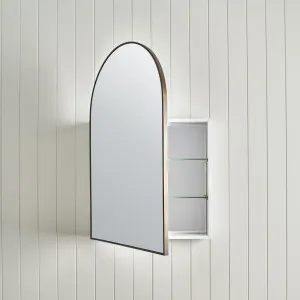 Arch Mirror Cabinet Antique Brass by Yabby by Yabby, a Bathroom Storage Cabinets for sale on Style Sourcebook