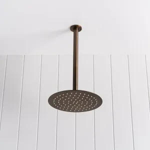 Ceiling Shower Arm and Head Antique Brass by Yabby by Yabby, a Shower Heads & Mixers for sale on Style Sourcebook