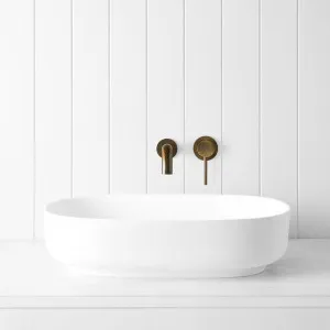 Above Counter Oval Basin Matte White by Yabby by Yabby, a Basins for sale on Style Sourcebook