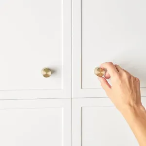 Cabinetry Knob Warm Brushed Nickel by Yabby by Yabby, a Cabinet Hardware for sale on Style Sourcebook