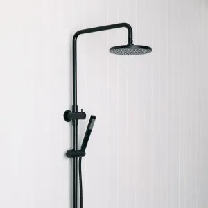 Combination Shower + Straight Sprayer Matte Black, Adjustable Handheld Sprayer, Diverter, for Bathroom, Yabby by Yabby, a Shower Heads & Mixers for sale on Style Sourcebook