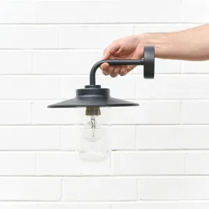 Dawn St Kilda Black Wall Light for Outdoor Use, IP44 Rated, Black Finish by Dawn, a Wall Lighting for sale on Style Sourcebook