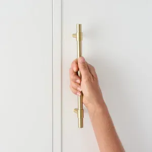 Cabinetry Pull in Brushed Brass by Yabby - 250mm by Yabby, a Cabinet Hardware for sale on Style Sourcebook