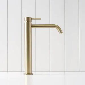 Sydney Tall Basin Mixer in Warm Brushed Nickel by Yabby by Yabby, a Bathroom Taps & Mixers for sale on Style Sourcebook