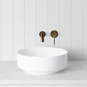 Above Counter Round Basin Matte White for Bathroom, Yabby Brand by Yabby, a Basins for sale on Style Sourcebook