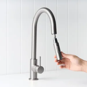 Yabby Sydney Dual Function Pullout Kitchen Mixer Stainless Steel for Kitchen by Yabby, a Bathroom Taps & Mixers for sale on Style Sourcebook