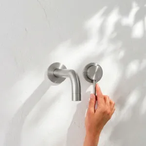 Outdoor Sydney Wall Spout + Mixer, Stainless Steel, Yabby by Yabby, a Bathroom Taps & Mixers for sale on Style Sourcebook