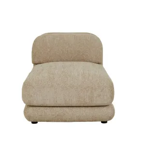 Juno Mello 4-Seater Reversible Chaise Sofa with Arms - Amber Weave/Oat Milk by GlobeWest, a Outdoor Sunbeds & Daybeds for sale on Style Sourcebook