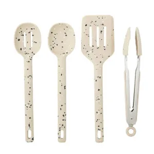 Set/4 Gem Silicone Kitchen Utensil Tool Set 30cm Nougat by Coast to Coast, a Utensils & Gadgets for sale on Style Sourcebook