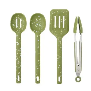 Set/4 Gem Silicone Kitchen Utensil Tool Set 30cm Olive by Coast to Coast, a Utensils & Gadgets for sale on Style Sourcebook