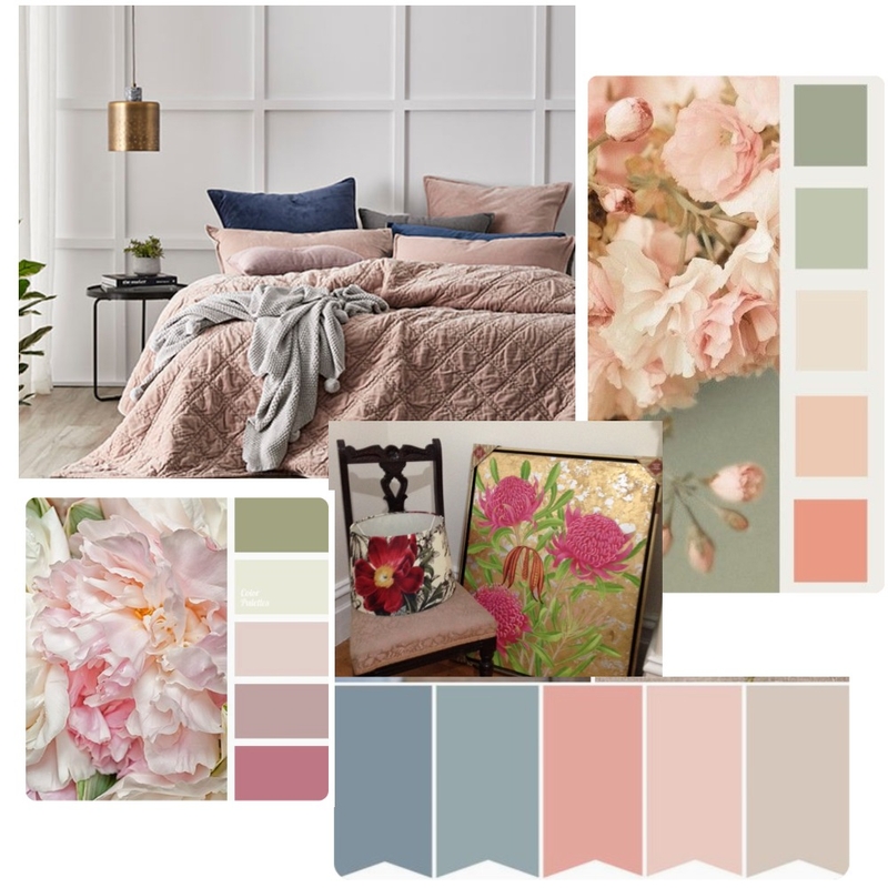 Maria's bedroom Inspiration Mood Board by Redesigned on Style Sourcebook