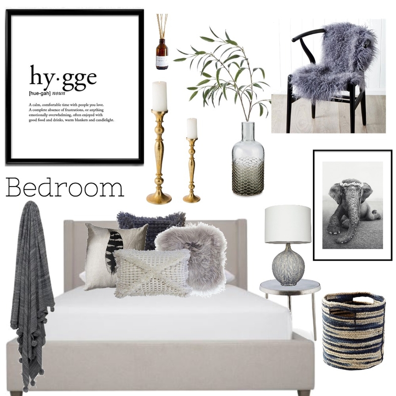 Hygge Bedroom Mood Board by howsonh on Style Sourcebook