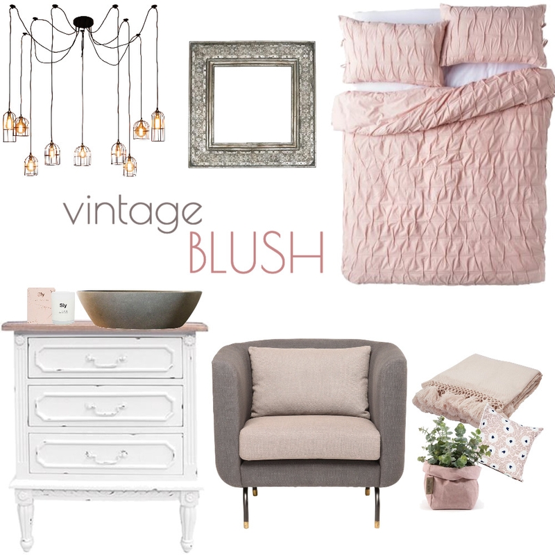 Vintage Blush Mood Board by Whitehaven Interiors on Style Sourcebook