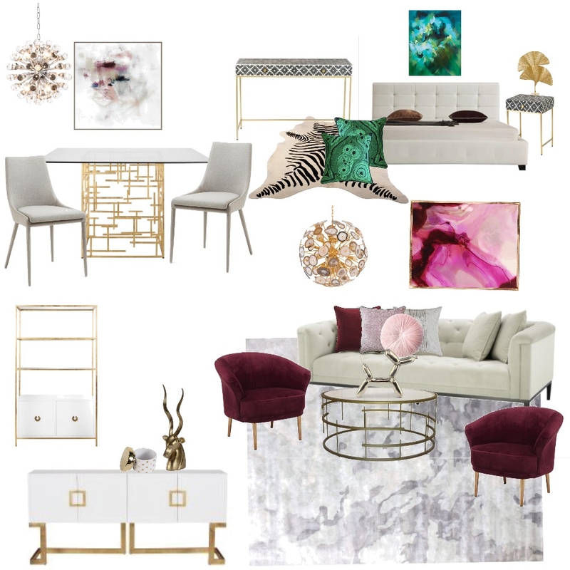 Luxe Living Mood Board by lorirose217 on Style Sourcebook