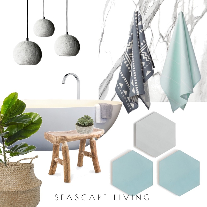 Turquoise Mood Board by Seascape Living on Style Sourcebook