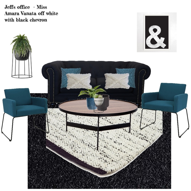 Jeffs office -Miss Amara Vanata Off White Rug Mood Board by Jillian on Style Sourcebook