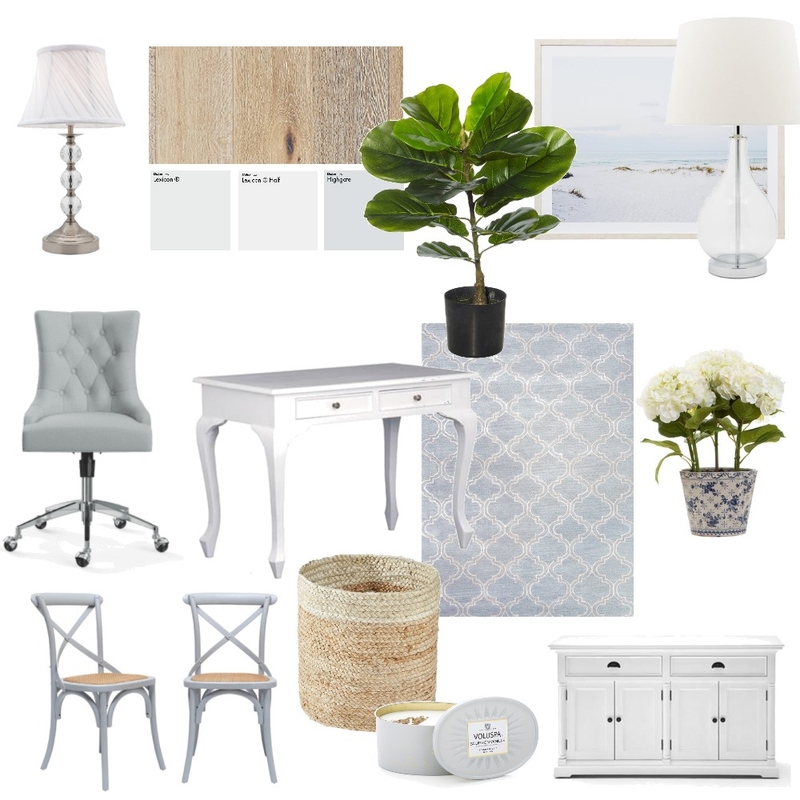 Hayley's Hamptons Office Moodboard Mood Board by hayleyrichardson on Style Sourcebook