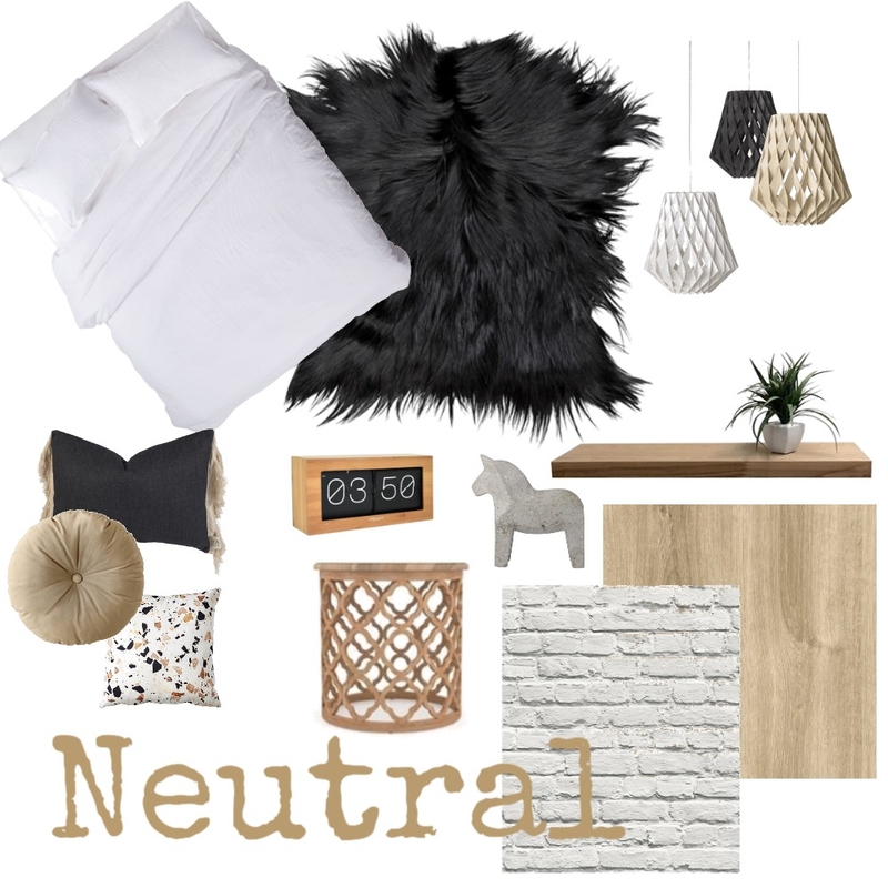 Neutral chic Mood Board by iDesign Interiors on Style Sourcebook
