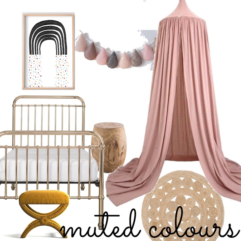 Miss 4's bedroom Mood Board by Sel Noir Designs  on Style Sourcebook