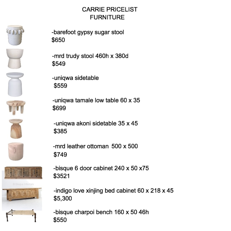 carrie Mood Board by The Secret Room on Style Sourcebook