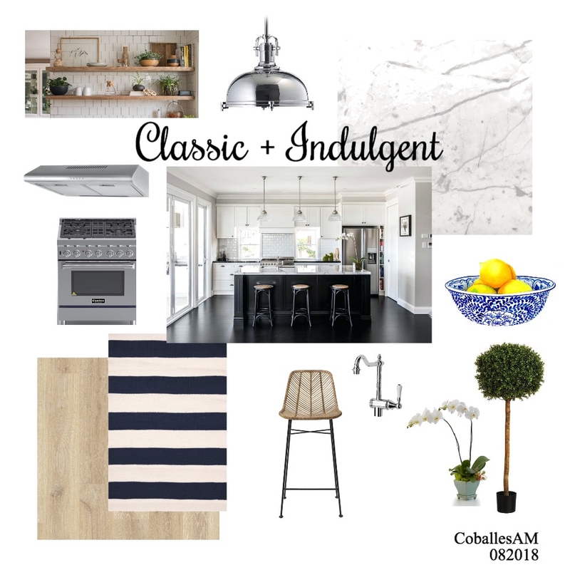 Classic White Kitchen Mood Board by Ann Margaret Coballes on Style Sourcebook