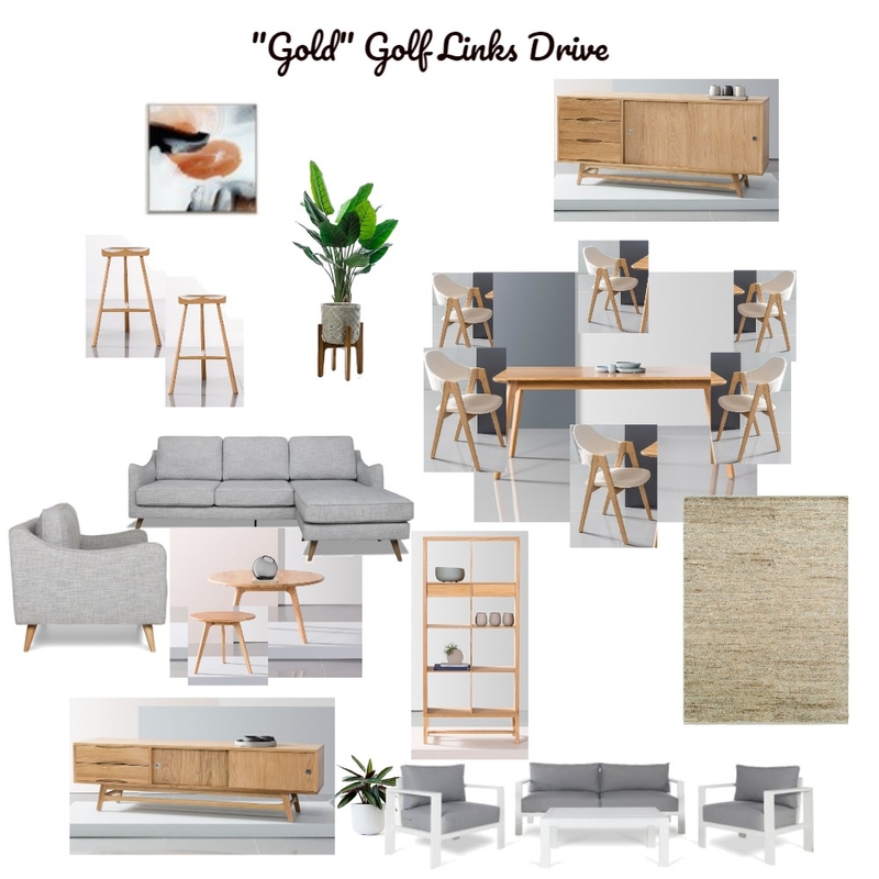 "Gold" Golf Links Drive, Batemans Bay Mood Board by Jem Crestani Interior and Colour Consulting on Style Sourcebook