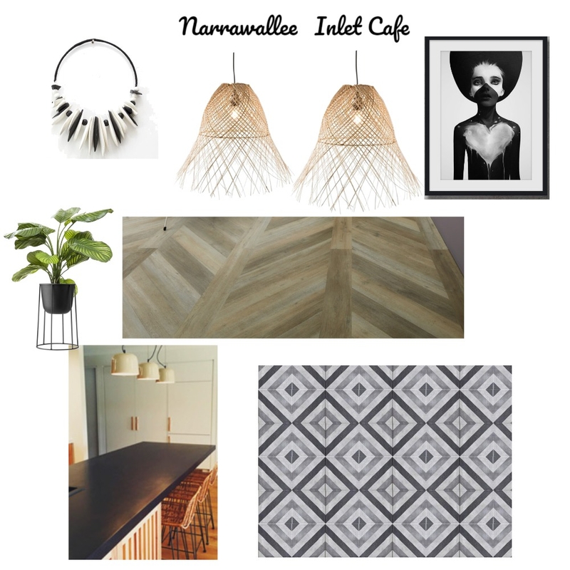 Narrawallee Inlet Cafe Mood Board by Jem Crestani Interior and Colour Consulting on Style Sourcebook