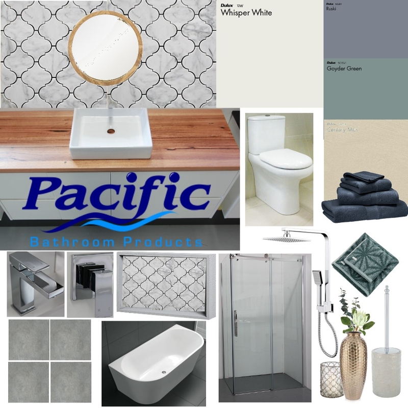 Pacific Bathroom 2 advertising Mood Board by Tamara_interior_designs on Style Sourcebook