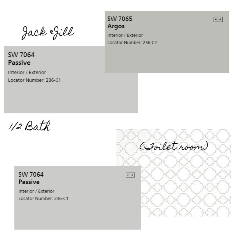 Riedel J&amp;J and 1/2 Bath Mood Board by Nicoletteshagena on Style Sourcebook