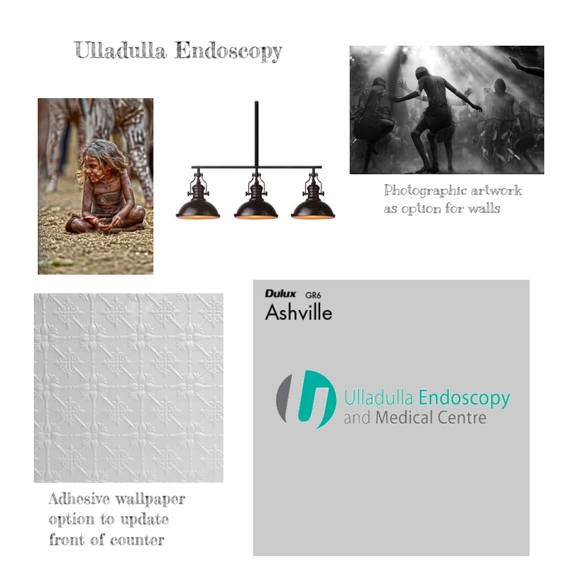 Ulladulla Endoscopy Mood Board by Jem Crestani Interior and Colour Consulting on Style Sourcebook